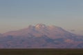 Erciyes Mountain is a volcano Royalty Free Stock Photo